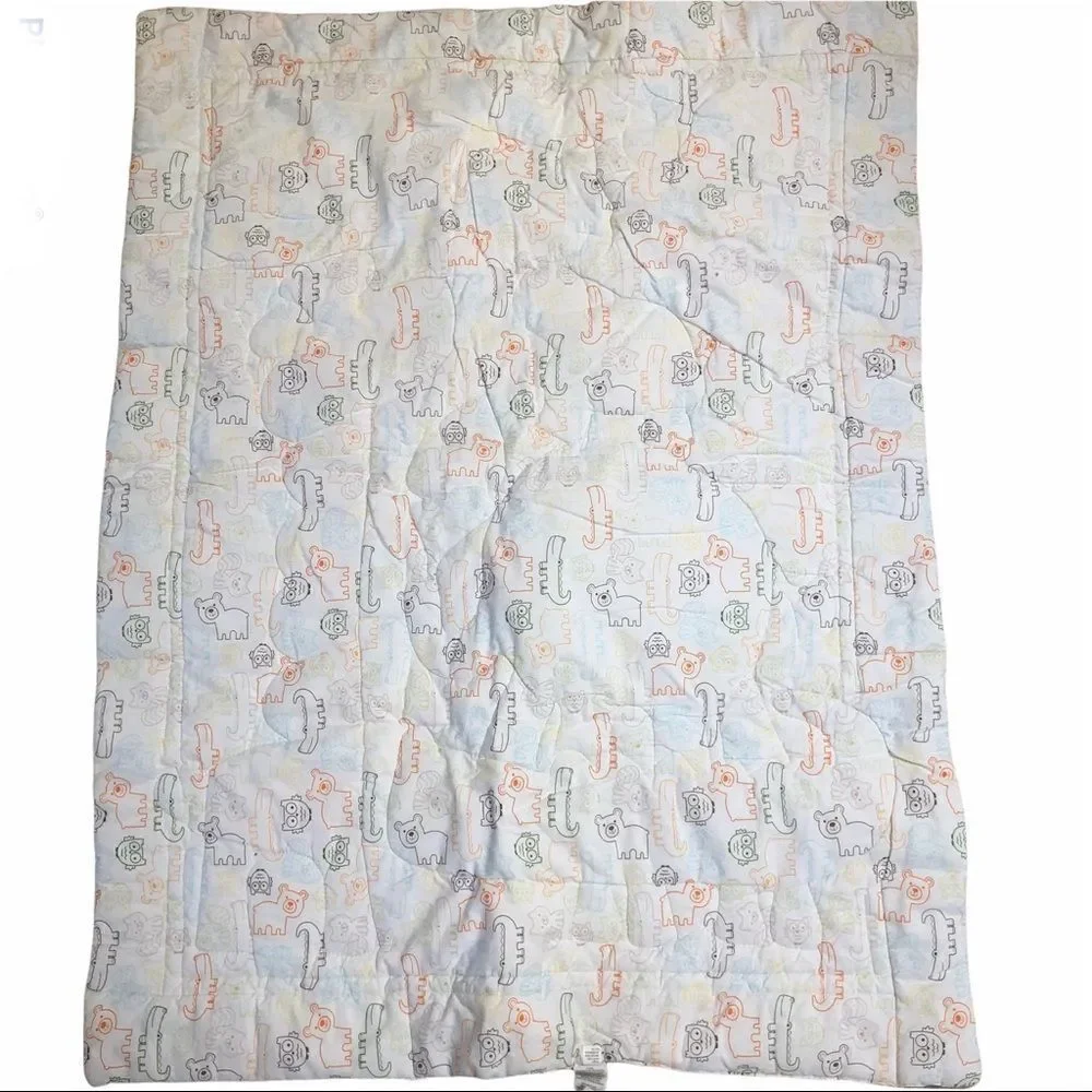 Circo Cotton Animal Crib Blanket